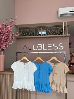 BLUSA BRENDA 3 LAÇOS na internet
