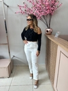 CALÇA COM COSTURA NA VERTICAL - comprar online
