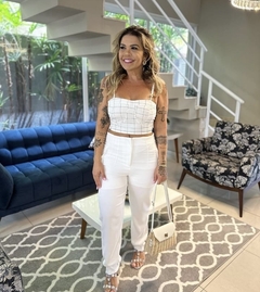 CALÇA ALFAIATARIA BOLSO FACA - Allbless