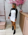 VESTIDO JÚLIA FRANZIDO SEM FENDA - comprar online