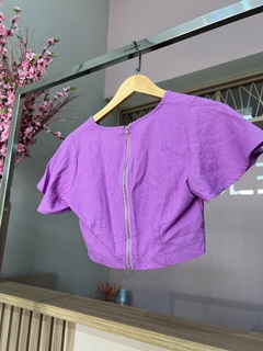 CROPPED DE LINHO - loja online