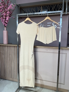 VESTIDO CHAMPANHE - Allbless