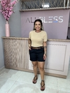 SHORT ALFAIATARIA COM CINTO MARROM - comprar online