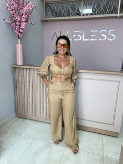 Imagem do CONJUNTO DE CROPPED E CALÇA