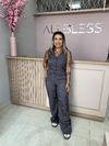 CONJUNTO RISCA DE GIZ DE CALÇA E COLETE - comprar online