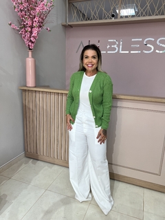CALÇA PANTALONA DE LINHO SINTETICO - loja online