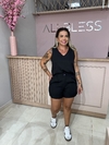 CONJUNTO DE SHORT E BLUSA COM DECOTE V - comprar online