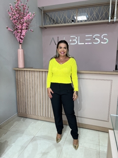 BLUSA MANGA LONGA GOLA V - comprar online
