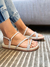 Sandália Papete Birken Glitter Feminina Dois em Um Confortável Brilho e Regulador Promoção