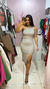 vestido coladinho uma manga na internet