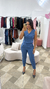 Conjunto feminino Azul - loja online