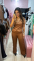 Conjunto feminino alfaiataria caramelo - comprar online