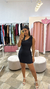 Vestido laço poliamida - Dona onça fashion