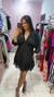 vestido soltinho babado