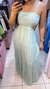 Vestido longo três cores disponíveis - Dona onça fashion