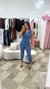 Conjunto feminino Azul - Dona onça fashion