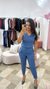 Conjunto feminino Azul na internet