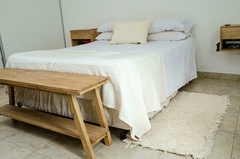 Pie de cama en internet