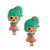 Aplique Resina 2UN Menina - comprar online