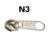 Cursor Ziper Nylon N3
