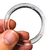 Argola Plastica - 5,0cm 12un