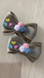 Parzinho Maria Helena Jeans baby com Pompom - Maria de Lacos