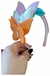 Tiara Borboleta em tecido - comprar online