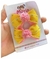 Parzinho Laço Maria Francisca com pompom 2 cores - comprar online