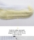 Meias Nike Pro antiderrapante cano baixo - Branca com detalhe Bege