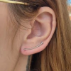 Earcuff bolinha - AÇO
