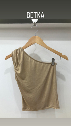 MUSCULOSA UN HOMBRO BRILLOS