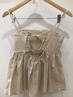 Remera con tiras largo - comprar online