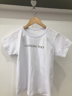 REMERA CUSTOM alg m/c