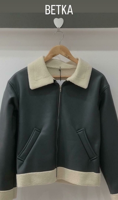 CAMPERA GRIS CORDERITO