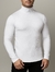 Blusa Cacharrel Gola Alta Canelada Branca - comprar online