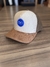 Boné Cabra Macho Trucker Areia Aba Camurça com Acrílico Azul - comprar online