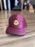 Boné Cabra Macho Trucker Bordô com Acrílico Dourado - comprar online