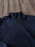 Blusa Cacharrel Gola Alta Canelada Preta na internet
