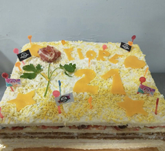 TORTA SALADA GRANDE RECTANGULAR - comprar online