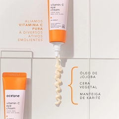 Creme para Área Dos Olhos com Vitamina C - Vitamin C Eye Cream 25g - Oceane - Aconchego