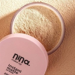 PÓ FACIAL INSTANT MATTE 01 - NINA MAKEUP - comprar online