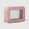 Nécessaire Nude com Transparência Océane - Crystal Case
