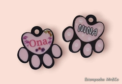 Medallas identificatorias para mascotas personalizadas