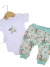 Conjunto body manga corta + pantalón - tienda online