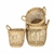 Set de 3 Canastos Natural Seagrass en internet