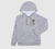 Campera canguro rustico liso con estampa
