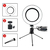 Ring Light Led Mesa 6 Polegada Tripé 16cm - comprar online