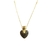 Colar Perfumeiro Romance Banhado a Ouro 18K com Zirconias Preta