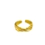 Anel Aurora Banhado a Ouro 18k Semijoia (Ajustável) - comprar online