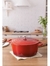 Caçarola 28cm Antiaderente Cook&Chef Mimo Style Cor Vermelho - loja online